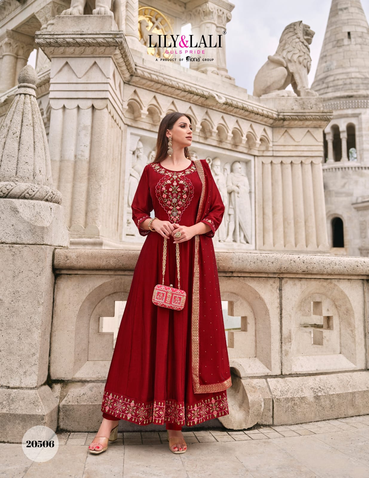 Bibbojaan Anarkali Style Dress - H2/GR/2/240509