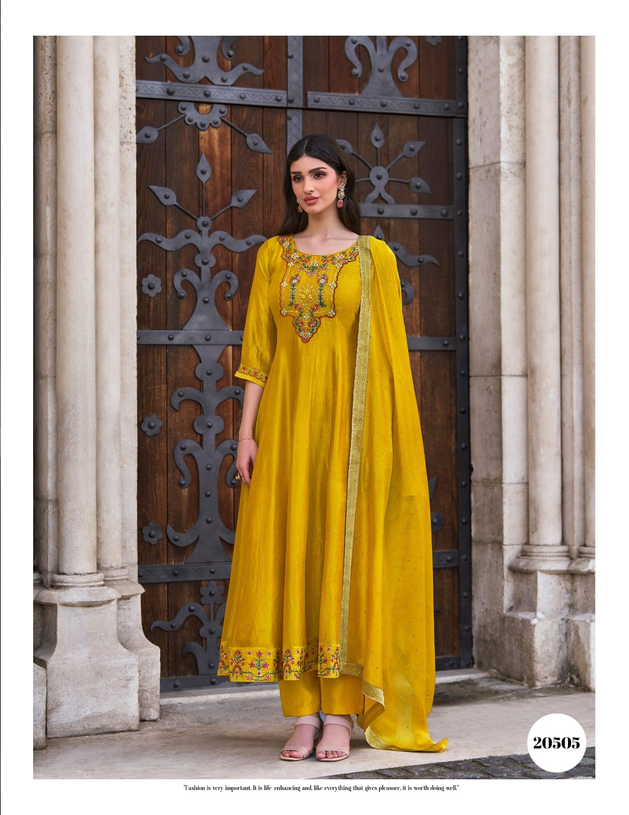 Bibbojaan Anarkali Style Dress - H2/GR/2/240509