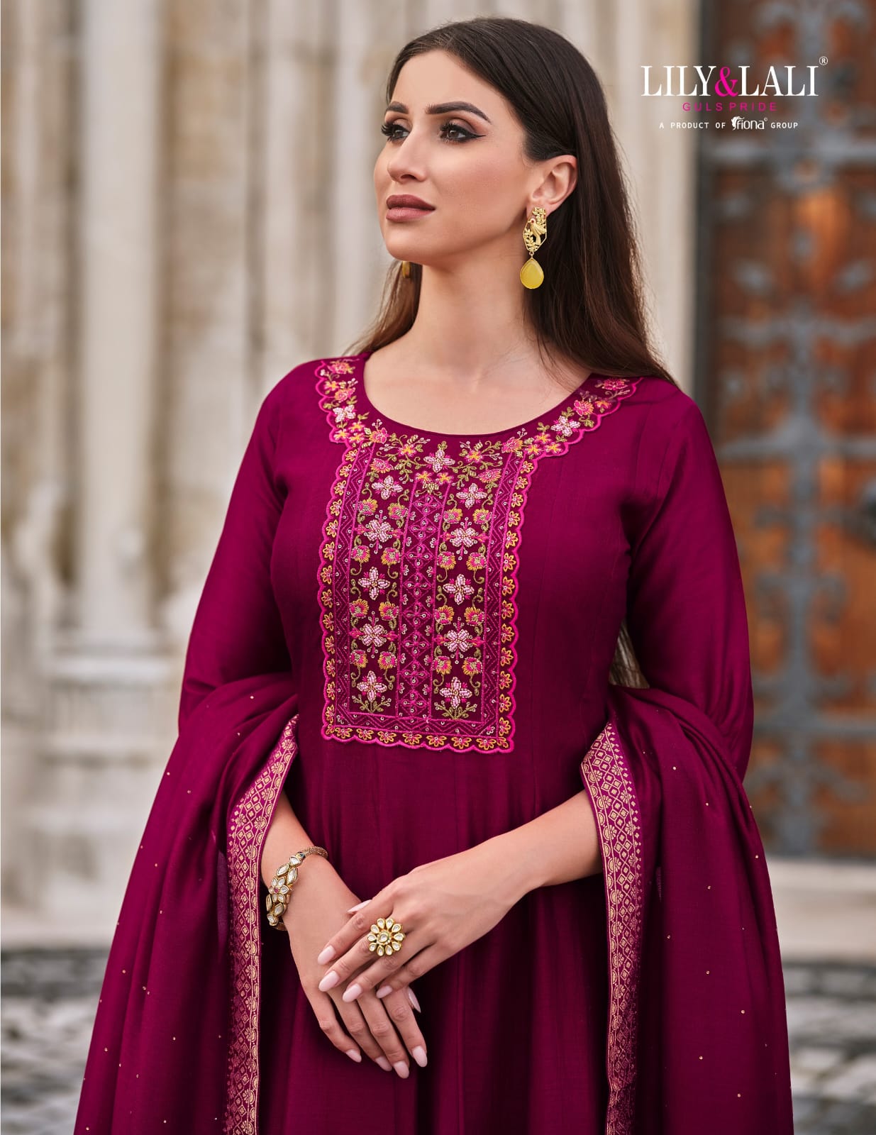 Bibbojaan Anarkali Style Dress - H2/GR/2/240509