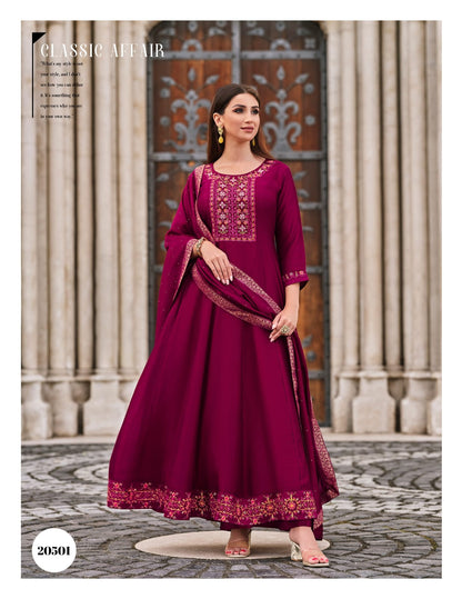 Bibbojaan Anarkali Style Dress - H2/GR/2/240509