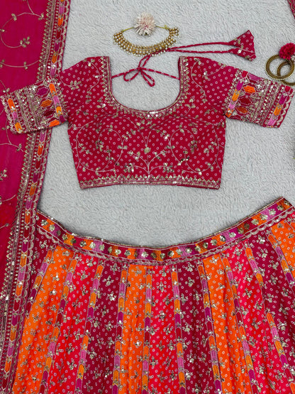 Digital Print Lehenga Choli S1/LN/1/241603