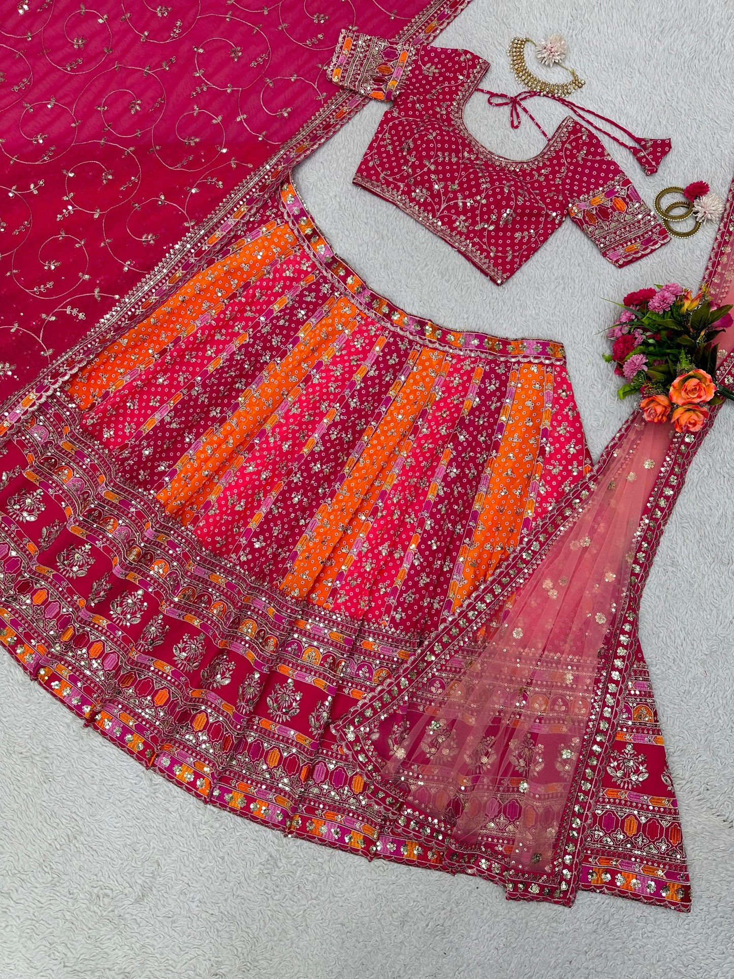 Digital Print Lehenga Choli S1/LN/1/241603