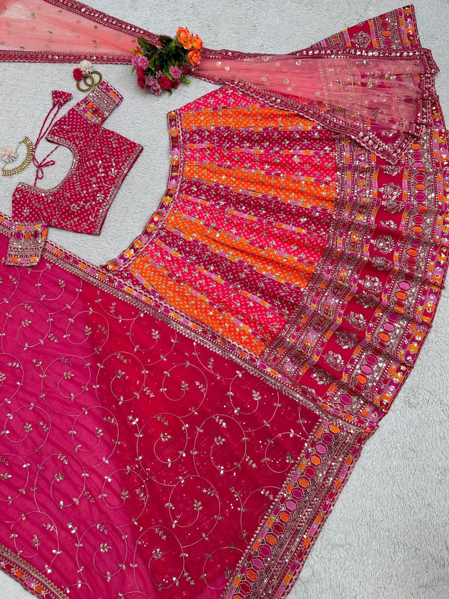 Digital Print Lehenga Choli S1/LN/1/241603