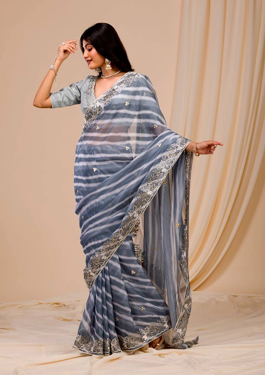 Georgette Digital Print Saree H2/SR/6/243105