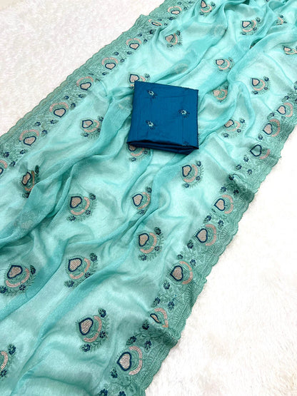 Fancy Chiffon Saree S1/SR/6/241006