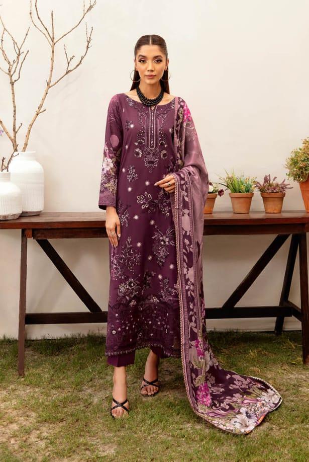 MASHAAL LAWN BY RAMSHA Vol. 12