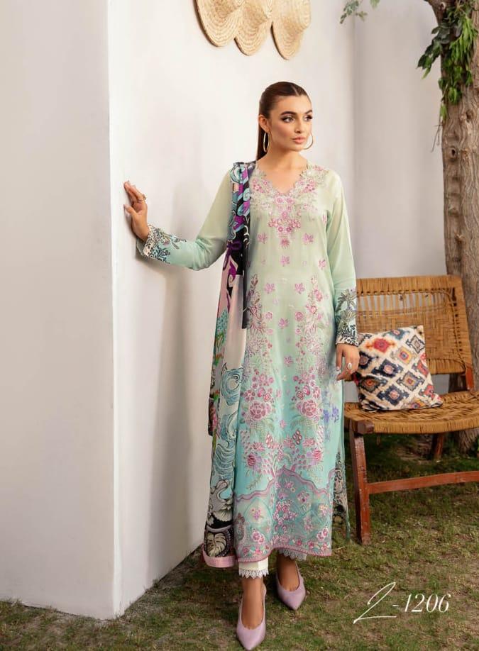 MASHAAL LAWN BY RAMSHA Vol. 12