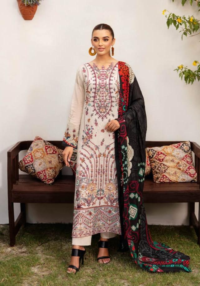 MASHAAL LAWN BY RAMSHA Vol. 12