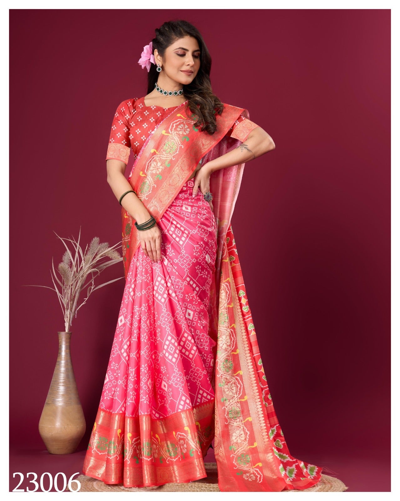 Patola Silk Saree H2/SR/2/240909