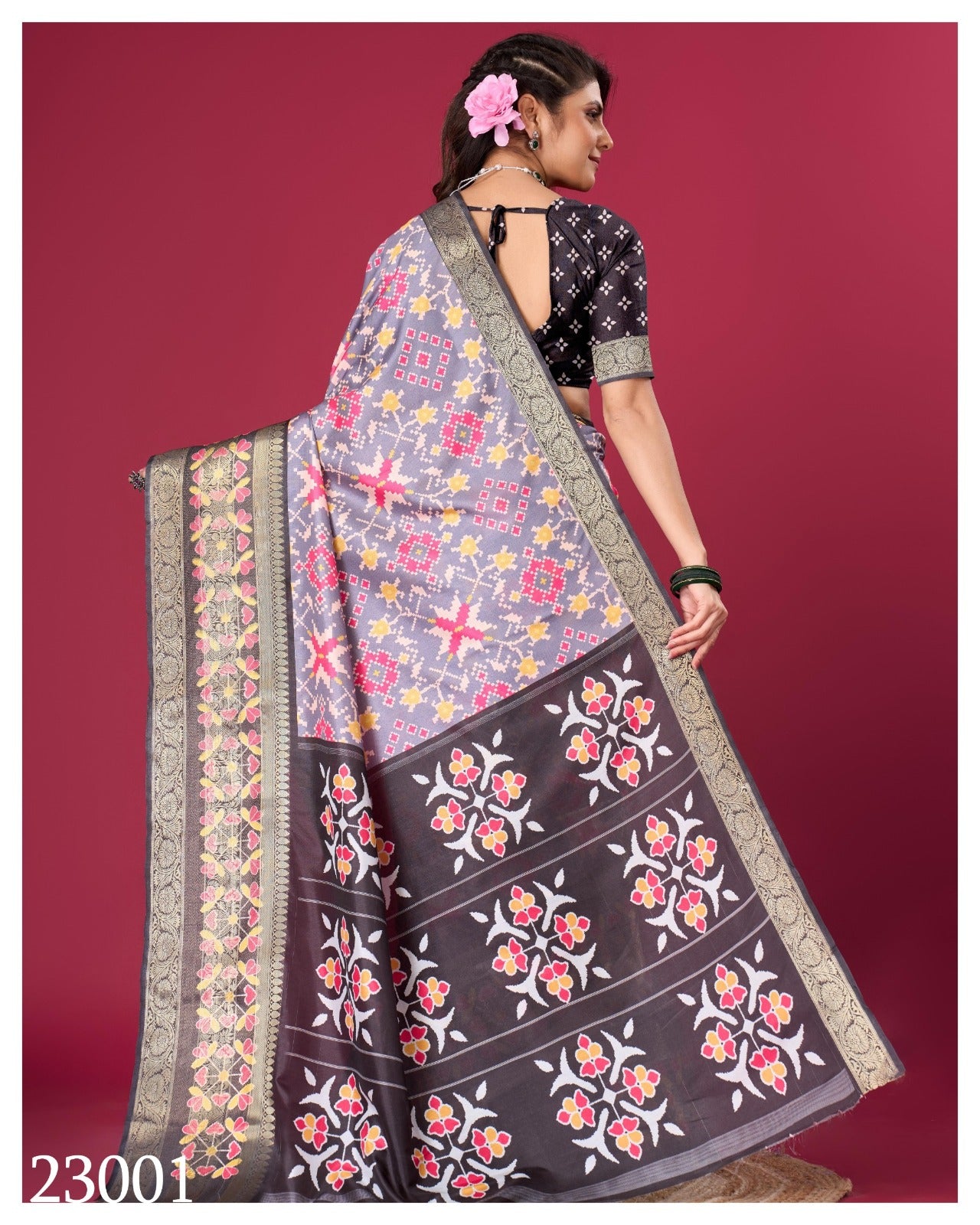 Patola Silk Saree H2/SR/2/240909