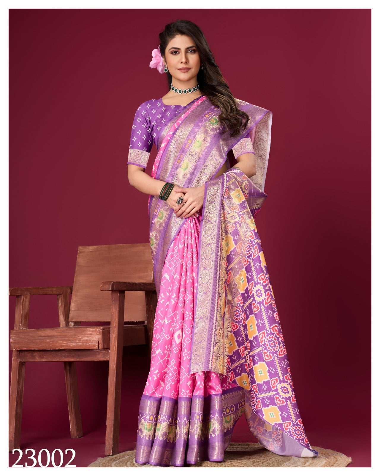 Patola Silk Saree H2/SR/2/240909