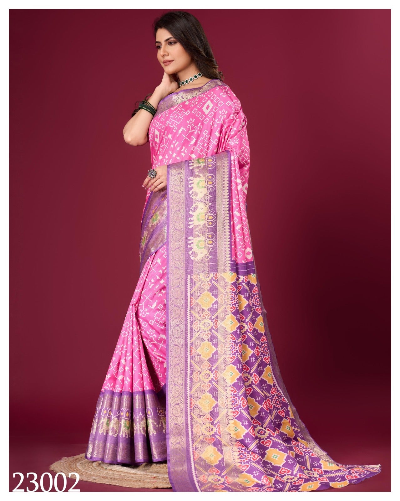 Patola Silk Saree H2/SR/2/240909