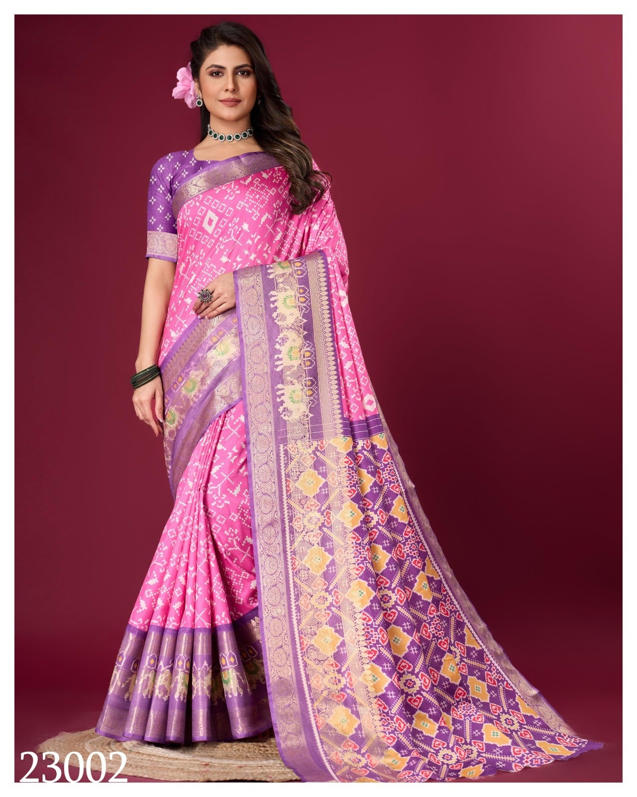 Patola Silk Saree H2/SR/2/240909