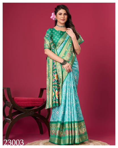 Patola Silk Saree H2/SR/2/240909