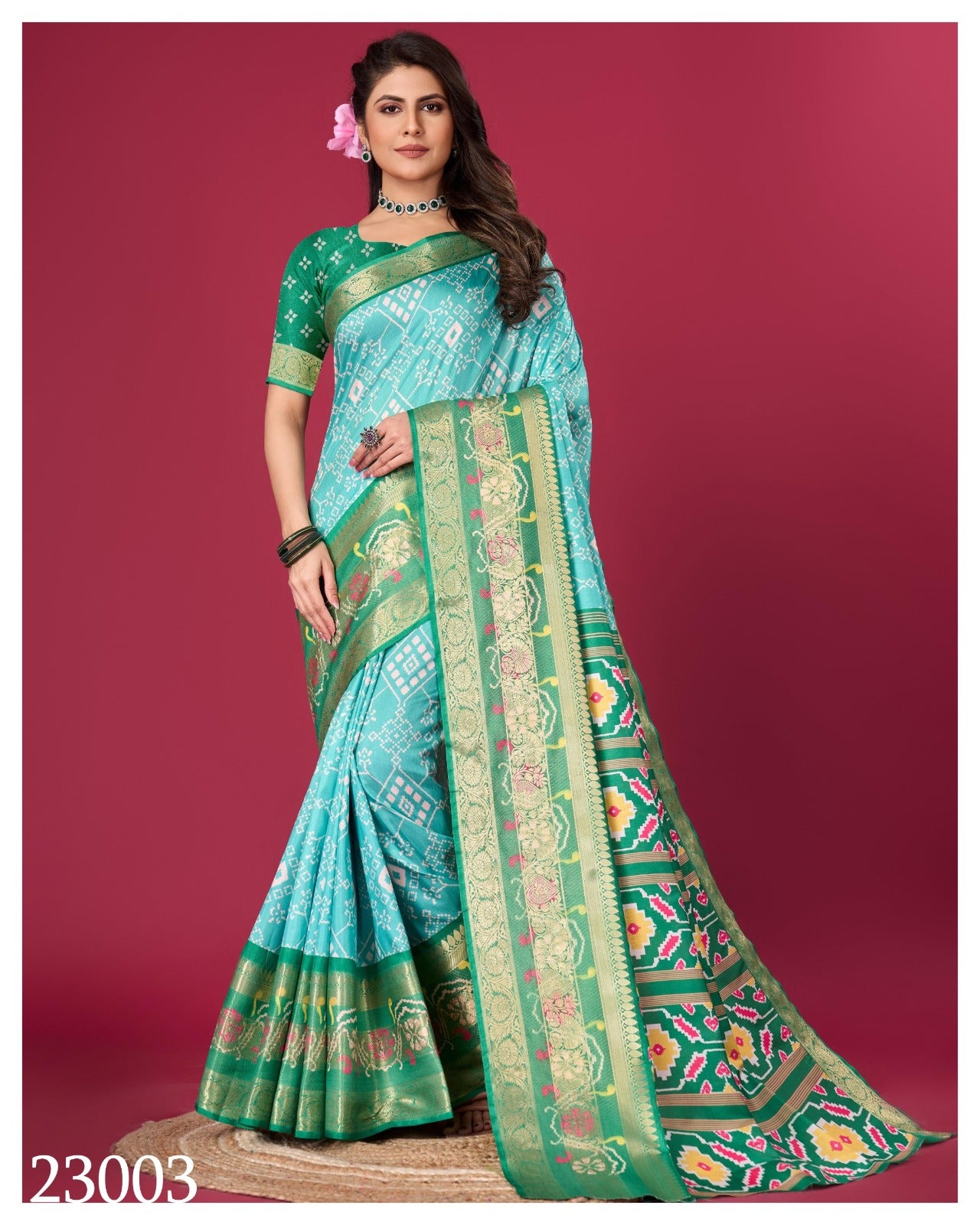 Patola Silk Saree H2/SR/2/240909