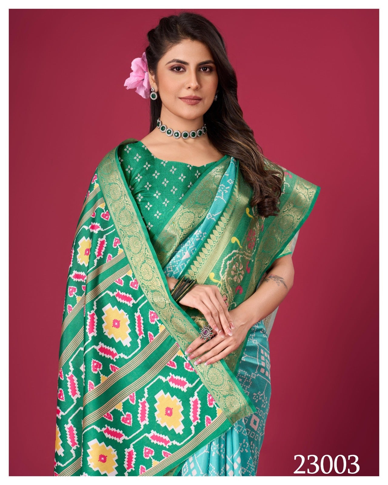 Patola Silk Saree H2/SR/2/240909