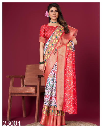 Patola Silk Saree H2/SR/2/240909