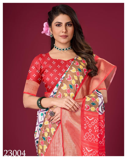 Patola Silk Saree H2/SR/2/240909