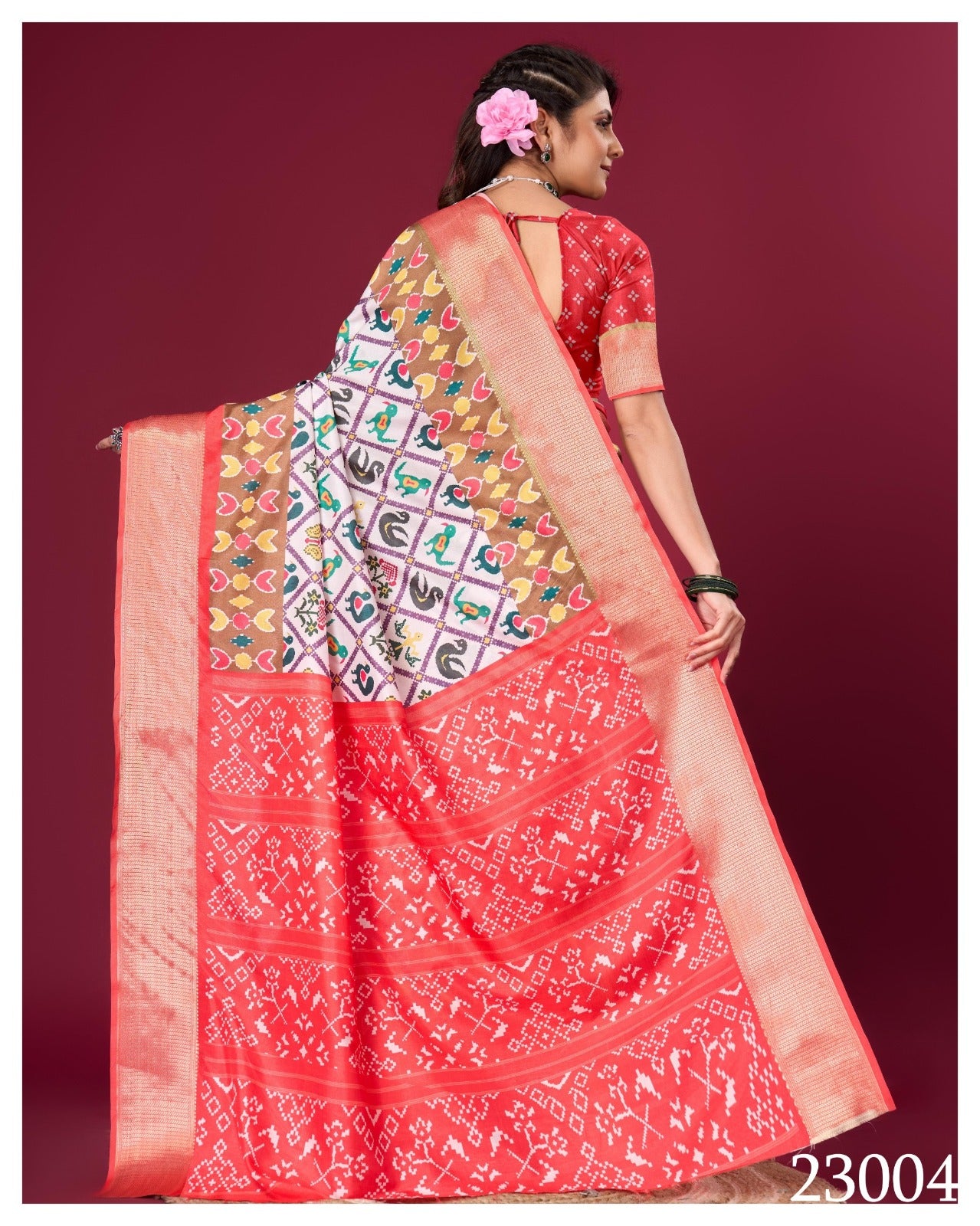 Patola Silk Saree H2/SR/2/240909