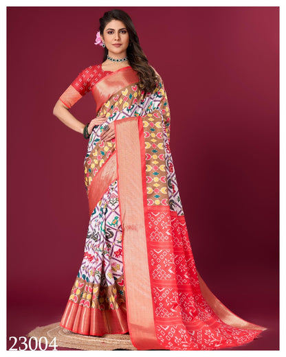 Patola Silk Saree H2/SR/2/240909