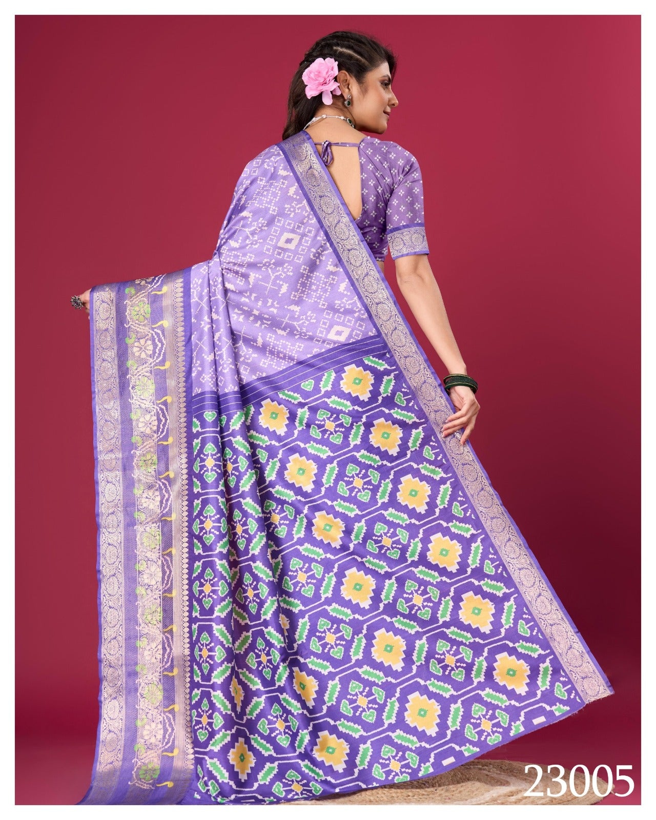 Patola Silk Saree H2/SR/2/240909