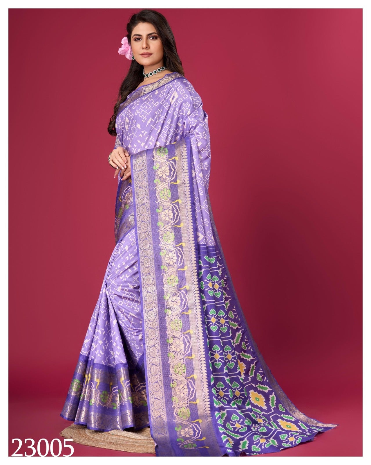 Patola Silk Saree H2/SR/2/240909