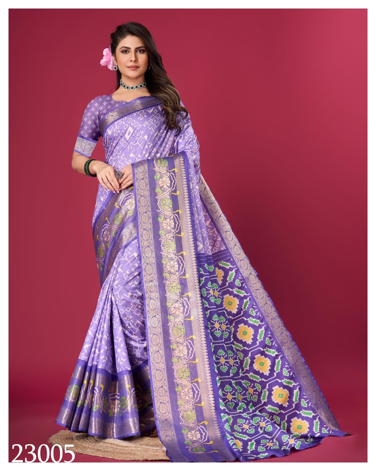 Patola Silk Saree H2/SR/2/240909