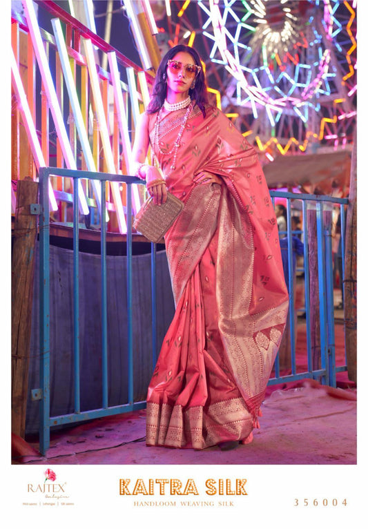 Handloom Weaving Silk Saree SR 1-0901 - D2i World