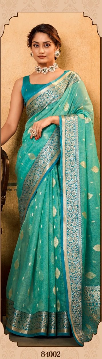 Banarasi Tissue Silk Fabric Saree - H2/SR/1/242308