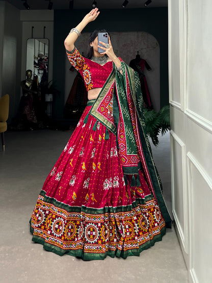 Exquisite Tussar Silk Lehenga Choli H2/LN/2/242308