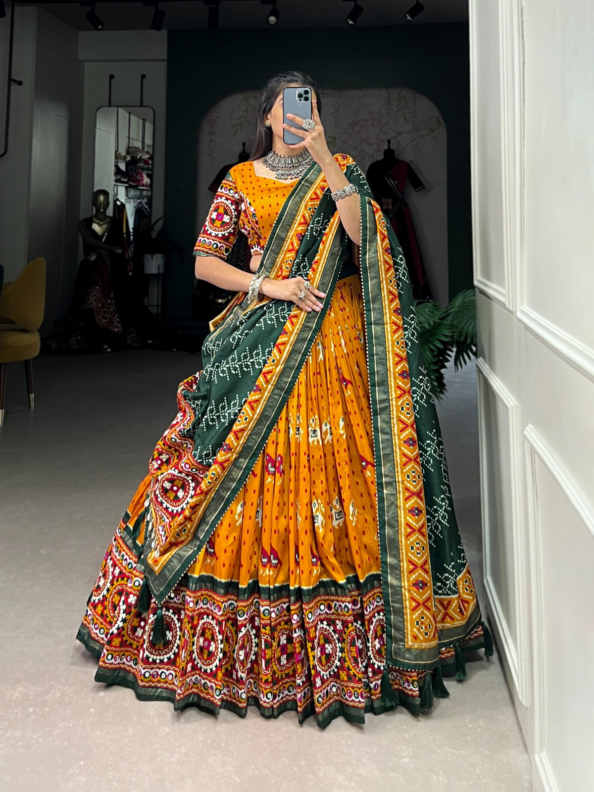 Exquisite Tussar Silk Lehenga Choli H2/LN/2/242308