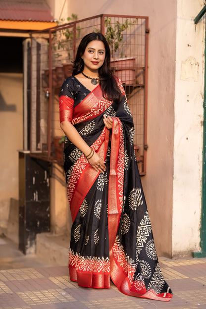 Batik Printed Sarees - S1/SR/6/241809