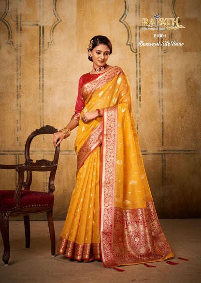 Banarasi Tissue Silk Fabric Saree - H2/SR/1/242308