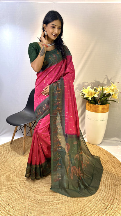 Soft Chanderi Silk Saree - S1/SR/1/241809