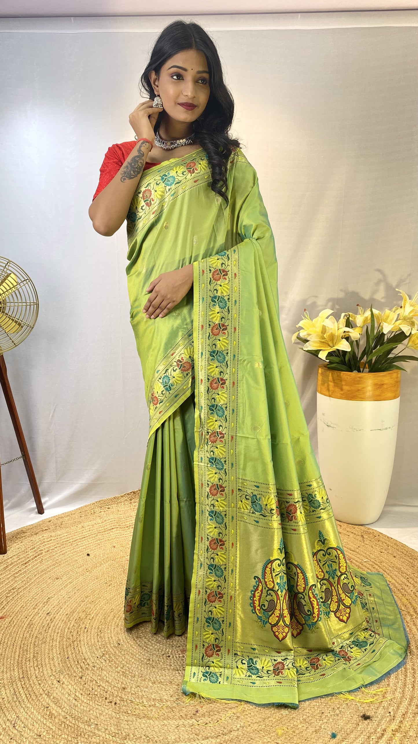 Paithani Silk Saree S1/SR/7/242108