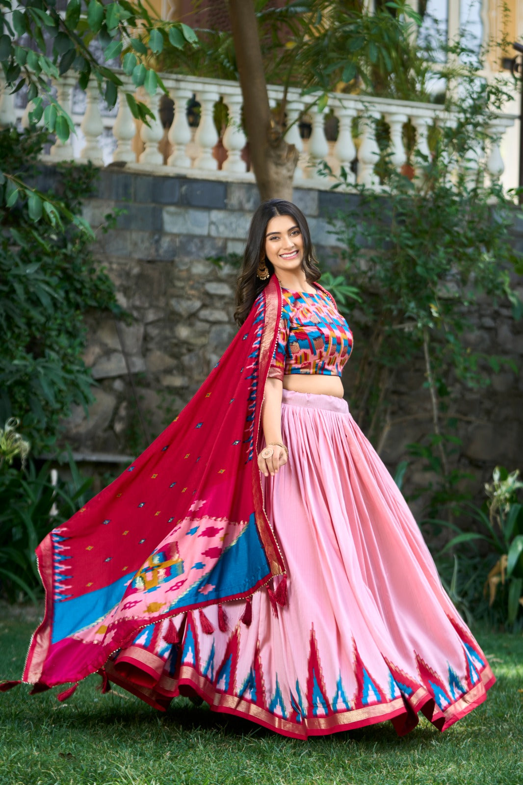 Tussar Silk Lehenga Choli - S1/LN/4/241409