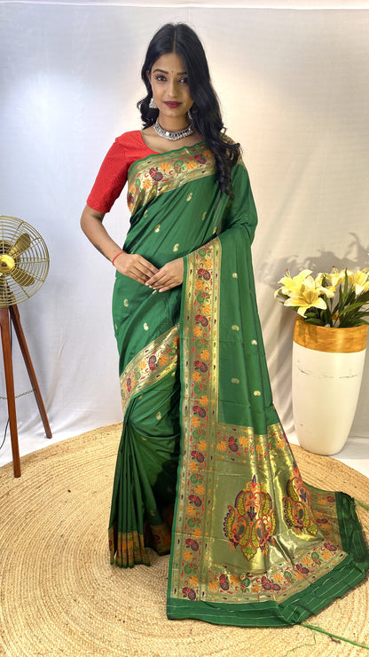 Paithani Silk Saree S1/SR/7/242108