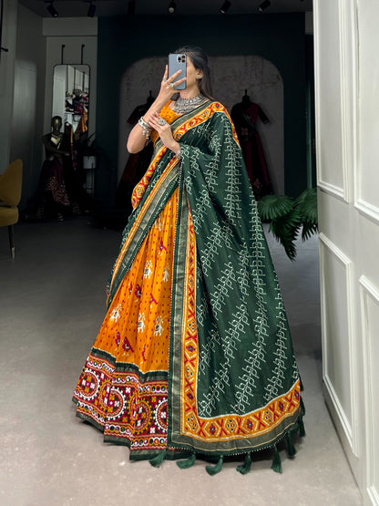 Exquisite Tussar Silk Lehenga Choli H2/LN/2/242308