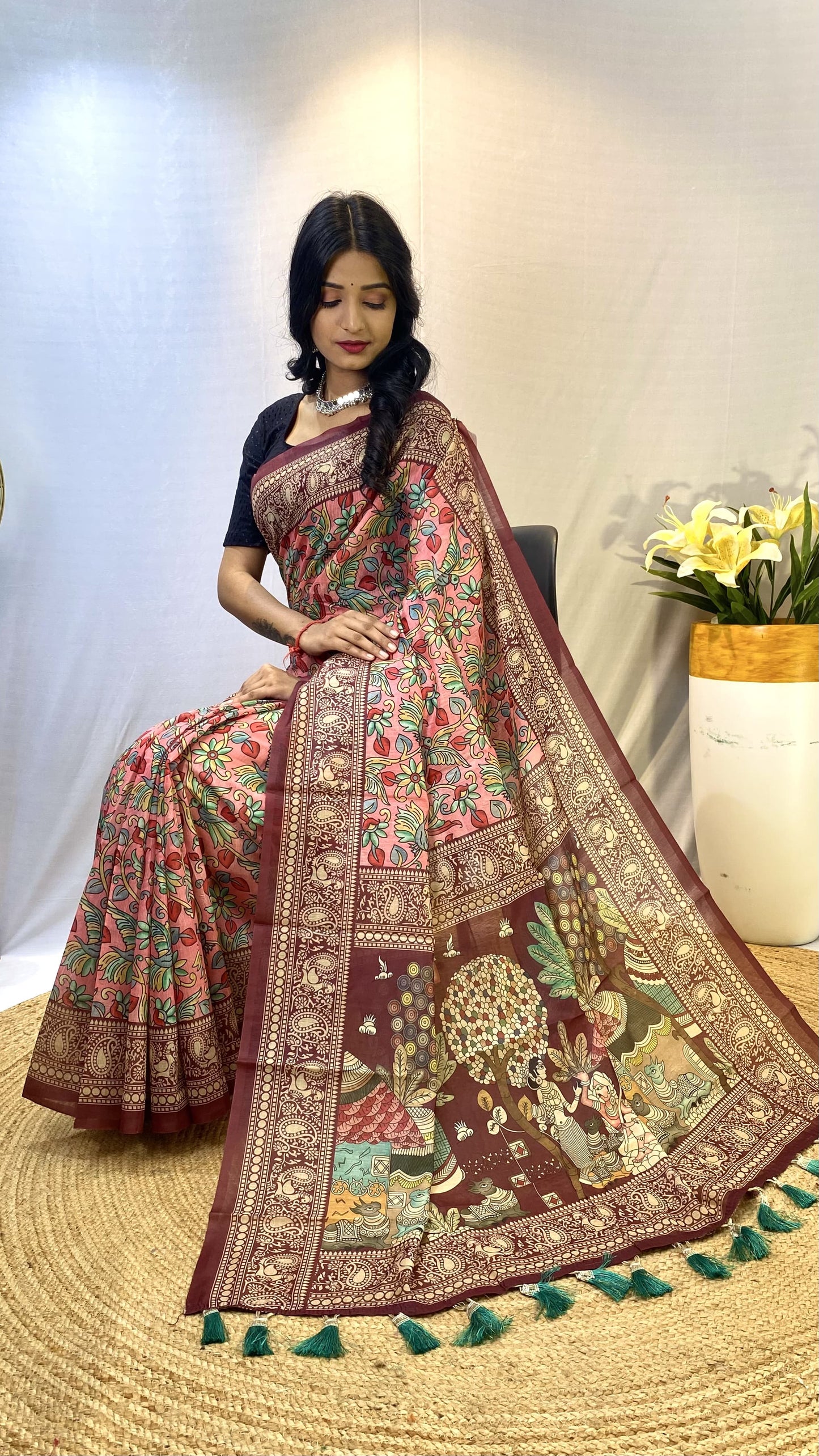 Soft Cotton Chanderi Saree - S1/SR/3/242108