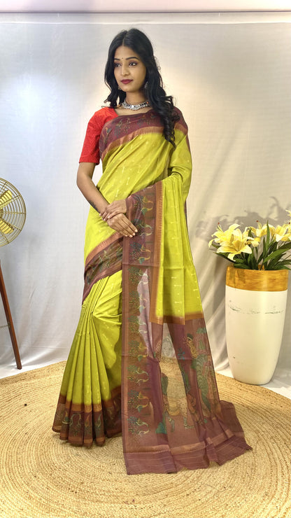 Soft Chanderi Silk Saree - S1/SR/1/241809