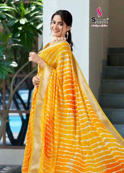 Pure Lehariya Georgette Saree S1/SR/5/240109