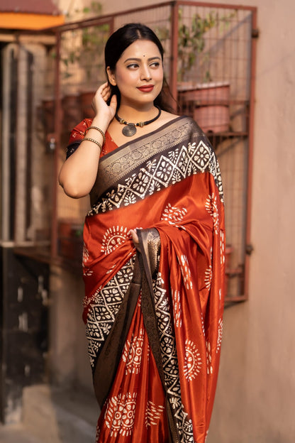 Batik Printed Sarees - S1/SR/6/241809