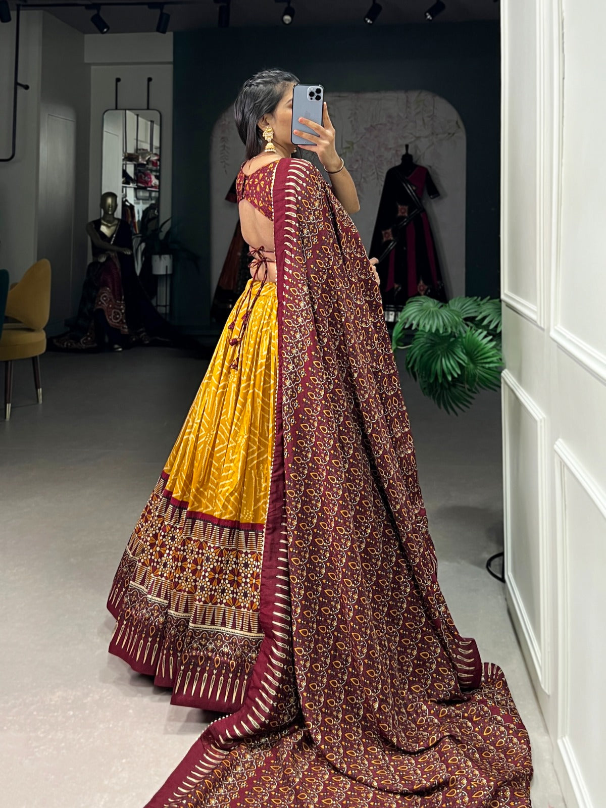 Tussar Silk Lehenga Choli - S1/LN/2/241309