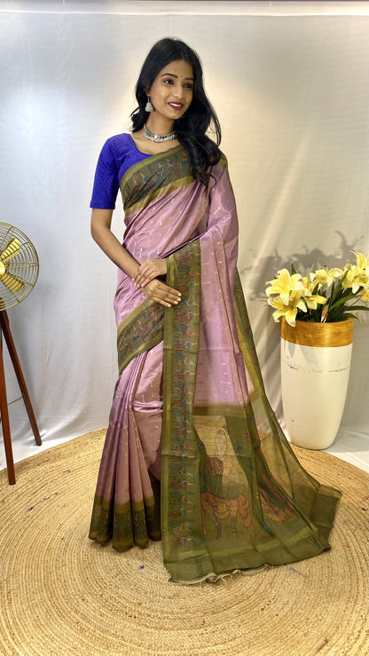 Soft Chanderi Silk Saree - S1/SR/1/241809