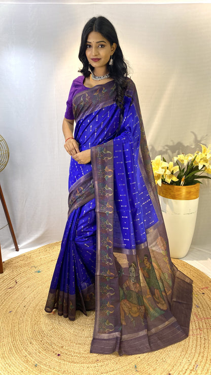 Soft Chanderi Silk Saree - S1/SR/1/241809