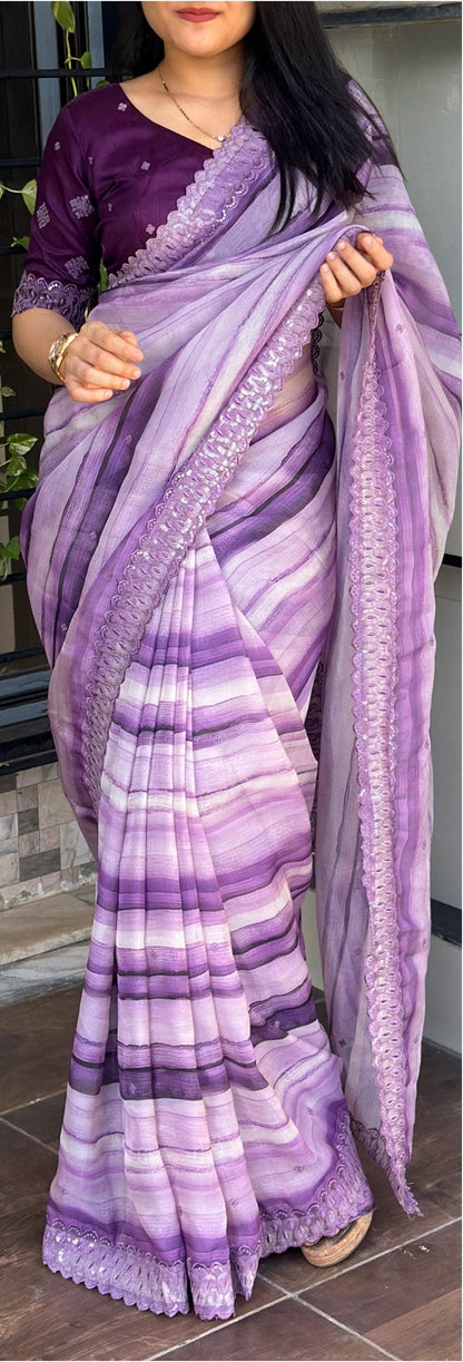 Saheli Soft Organza Saree S1/SR/4/240609