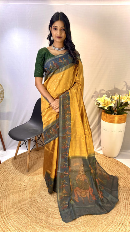 Soft Chanderi Silk Saree - S1/SR/1/241809