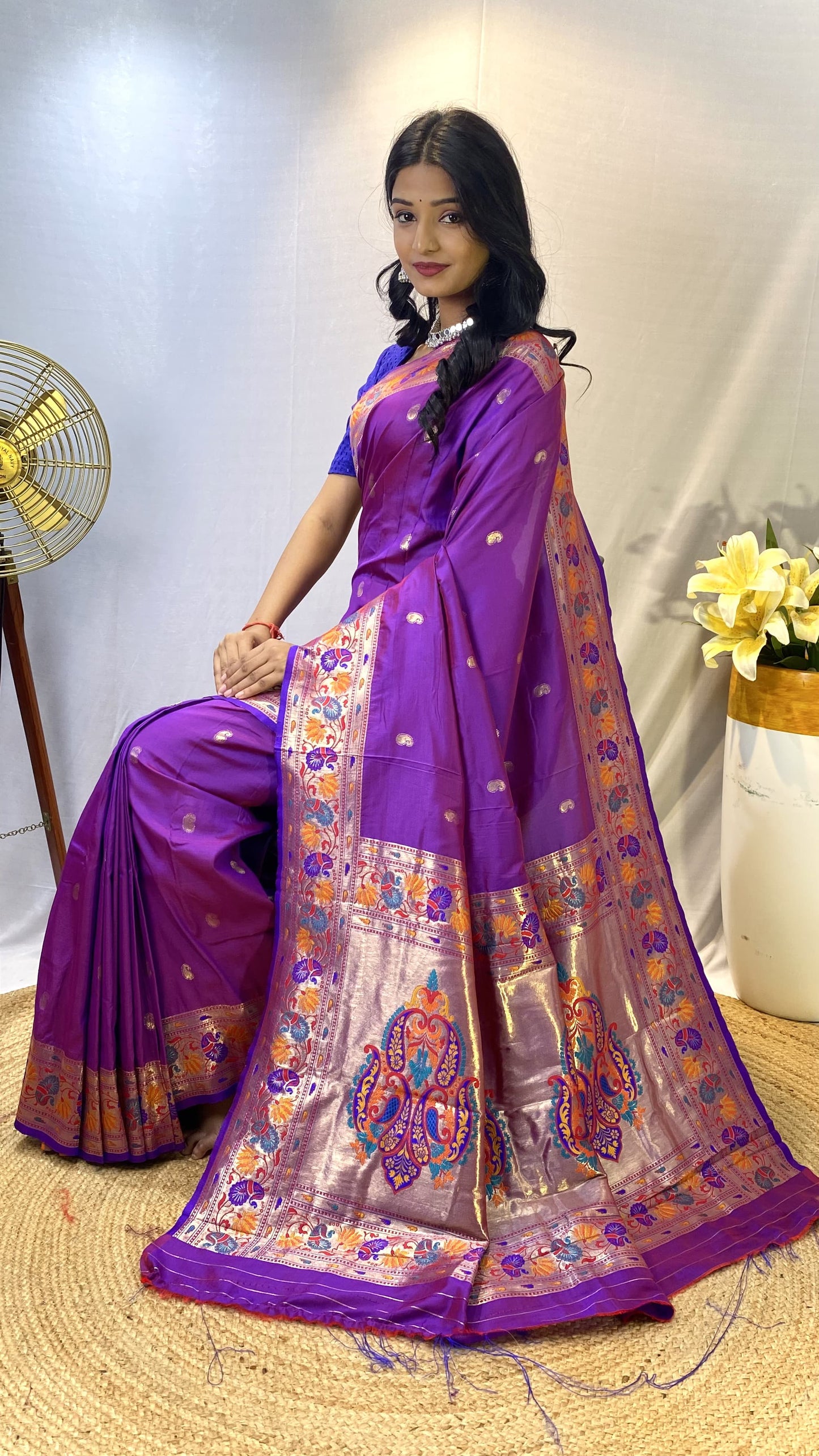 Paithani Silk Saree S1/SR/7/242108