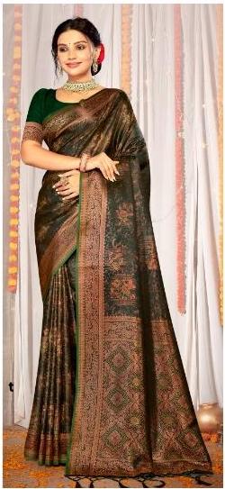 Aradhya Satin Silk Saree By BUNAWAT H2/SR/1/242008