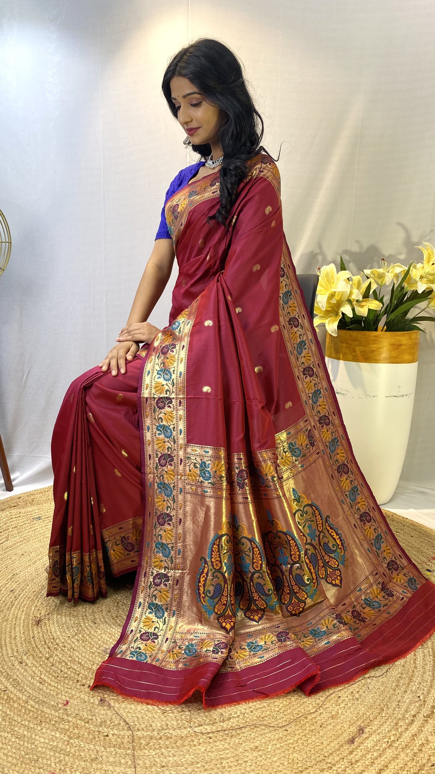 Paithani Silk Saree S1/SR/7/242108